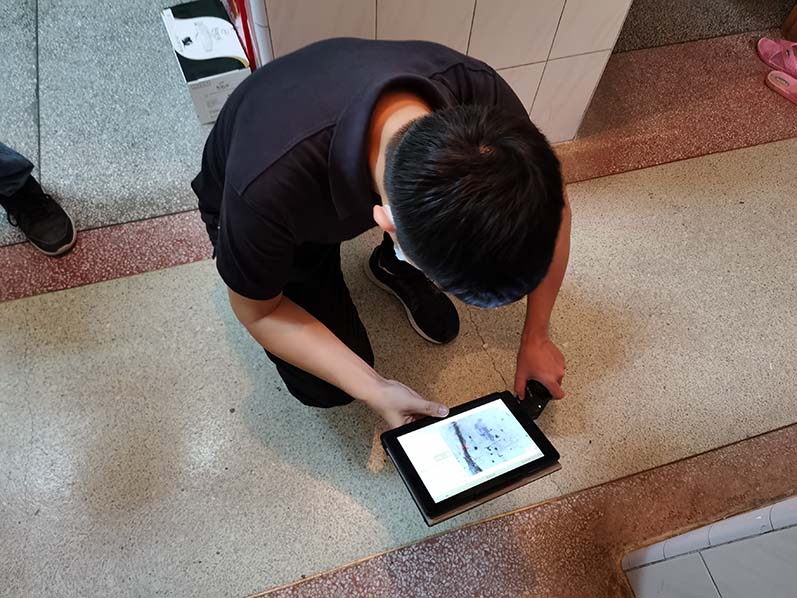 厂房裂缝