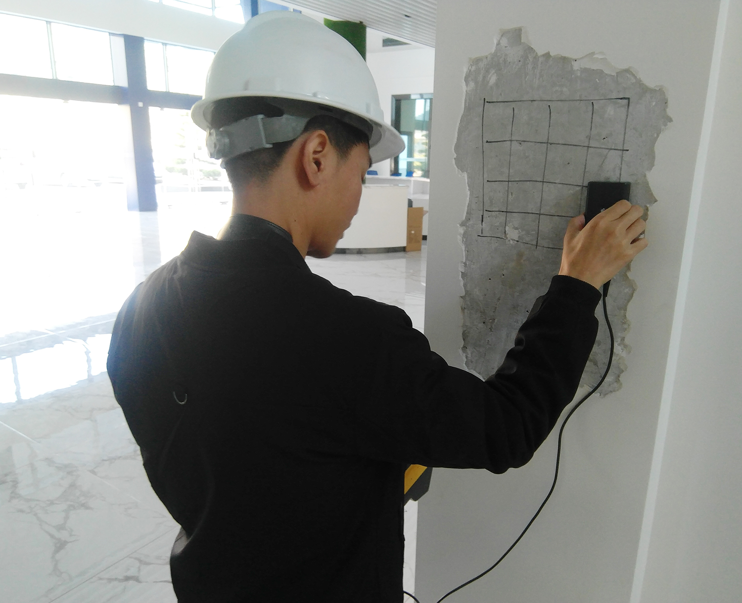 房屋建筑结构检测现场程序