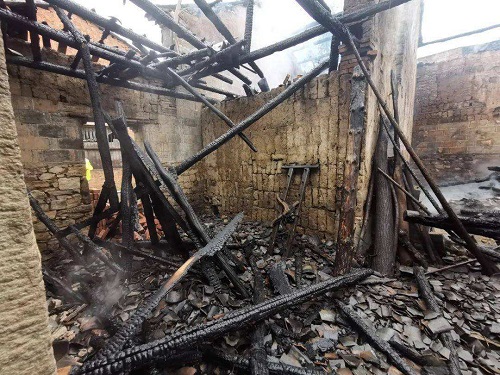 火灾房屋安全检测结构构件的破坏